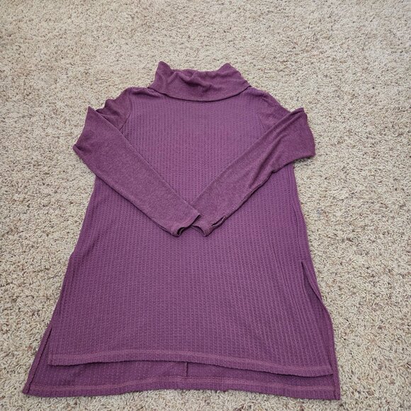 Harmony Balance Women's Mauve Long Sleeve Sweater w/Thumb Holes Size Medium - Picture 1 of 6